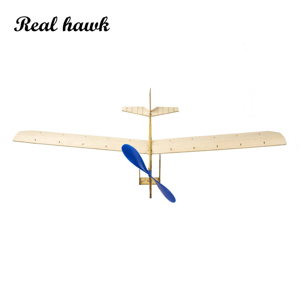 Model Kit Manual - STEMゴム動力飛行機キット、子供向けDIY木製グライダーおもちゃ、物理学学習用、1920年代ヴィンテージモデル製作プロジェクト
