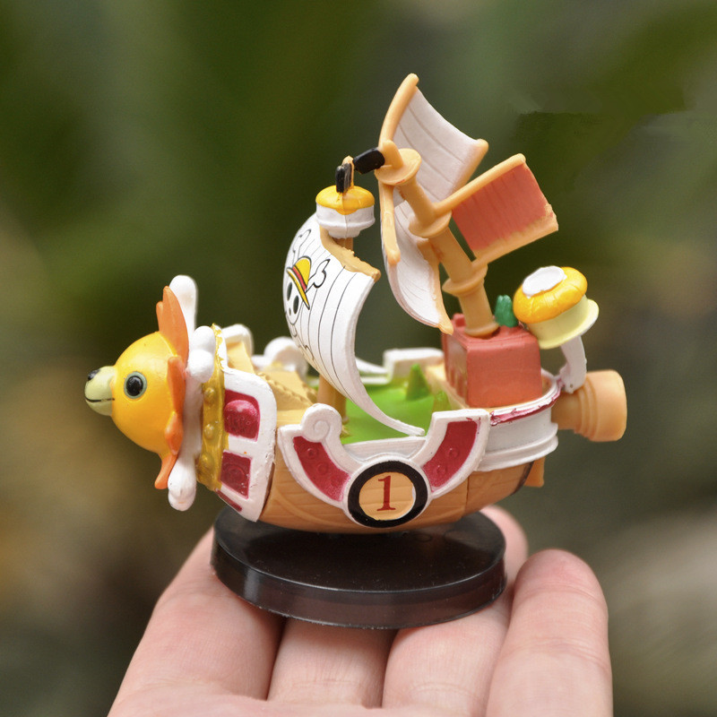 Model Kit Thousand Sunny - フィギュア ルフィ サウザンドサニー ゴーイングメリー 組み立てボートモデル 海賊船装飾