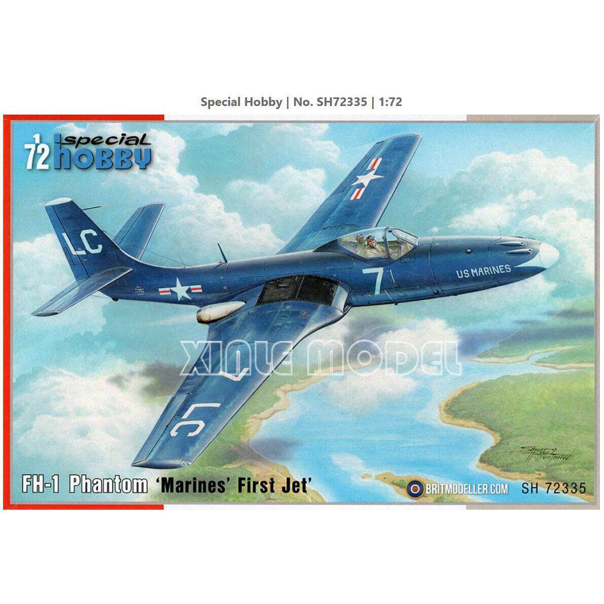 Model Kit Hobby - スペシャルホビー プラスチック組立飛行機モデルキット 72335 FH-1 ファントム 1/72