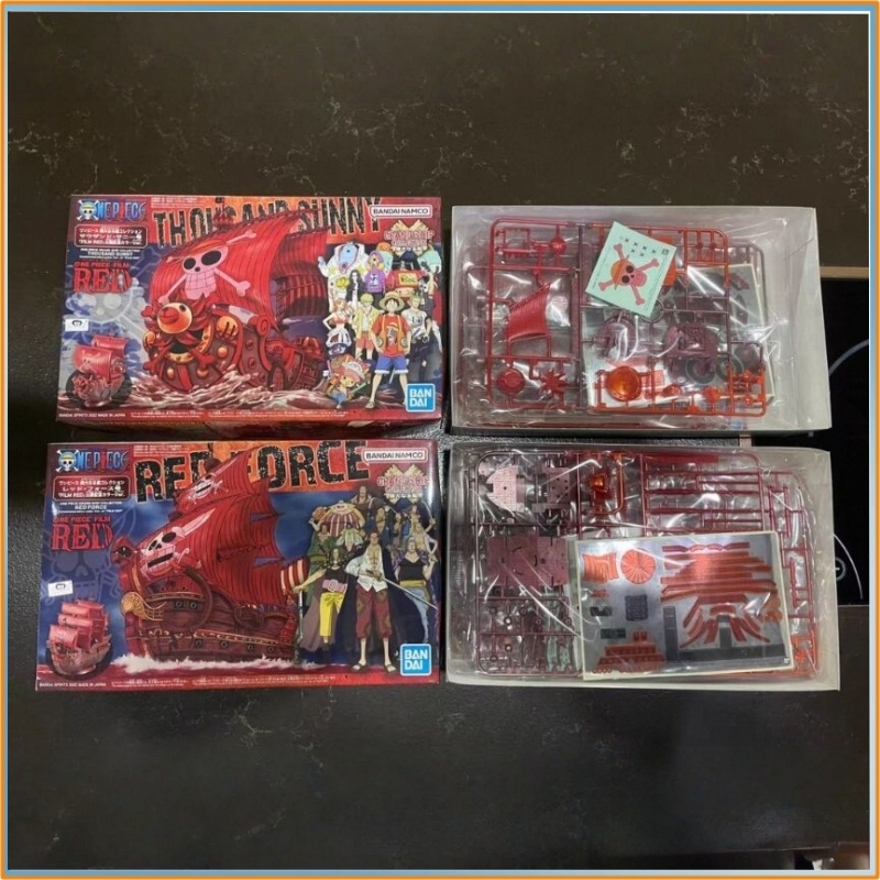 Model Kit One Piece Going Merry - バンダイワンピースグランドシップコレクションゴーイングメリーサウザンドサニーレッドフォースバーティ組み立てプラスチックモデルキットコスプレ小道具おもちゃギフト