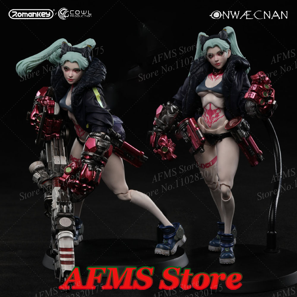Model Kit Metal Slug - 在庫あり Romankey 1/12 スケールグッズフィギュアアニメガンガールレベッカパンククールバトルガール 6 インチ女性兵士アクションフィギュア