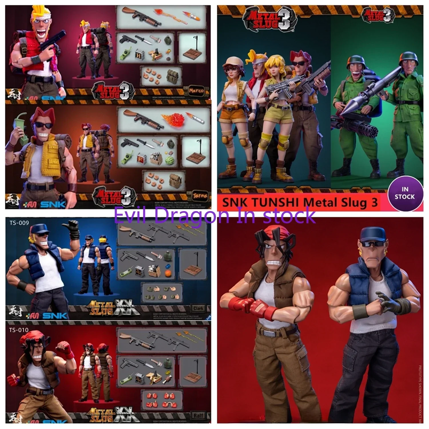 Model Kit Metal Slug - 【在庫あり】TUNSHI スタジオオリジナル SNK モデル 公式メタルスラッグ 3