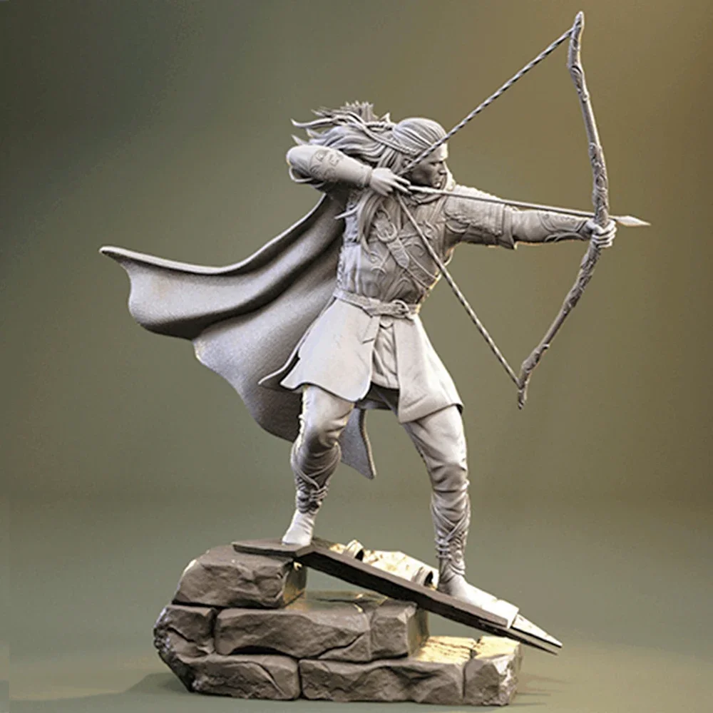 Model Kit Hobby - Legolas-レジンフィギュアキット,塗装キット,DIYおもちゃ,ホビー,プラスチック,a252,1:16スケール,135mm