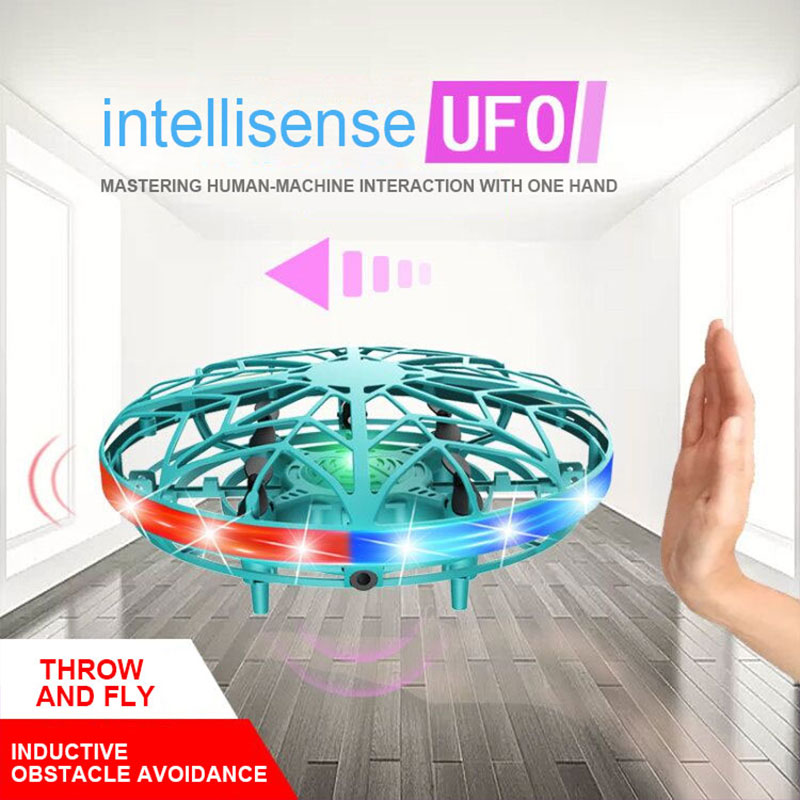Model Kit Ufo - UFO 誘導航空機リモートコントロール航空機フライングボールドローンジェスチャーインテリジェント吊り下げ空飛ぶ円盤子供のおもちゃの男の子