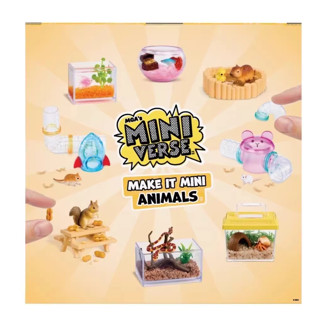 新しいMGAミニバース メイクイットミニアニマルズ2シリーズ - Model Kit Diorama のレビューと価格