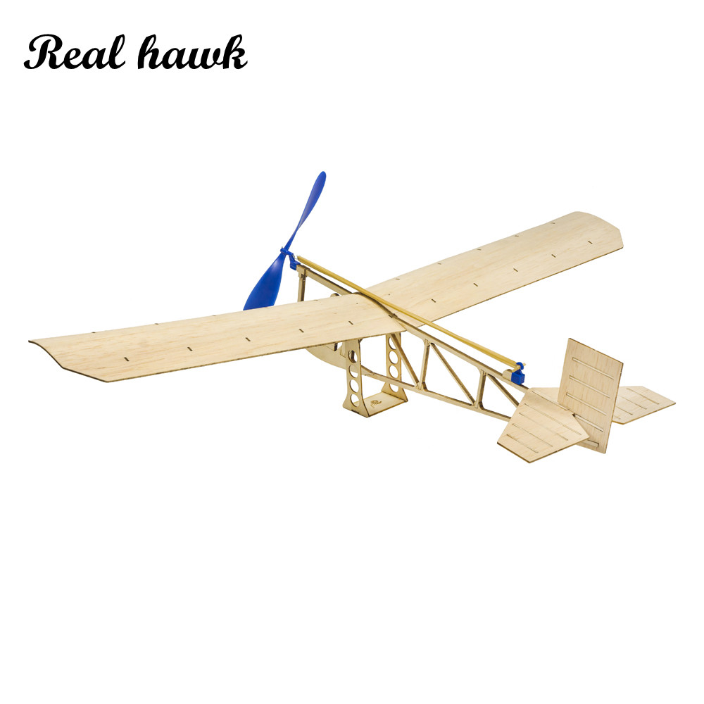 STEMゴム動力飛行機キット、子供向けDIY木製グライダーお - Model Kit Manual のレビューと価格