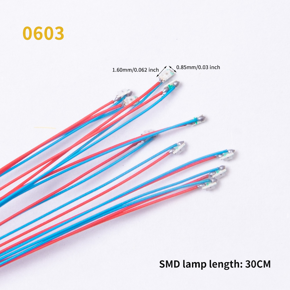 5個入り 3V LED 0402 0603 SMDランプ 有 - Model Kit Locomotive のレビューと価格