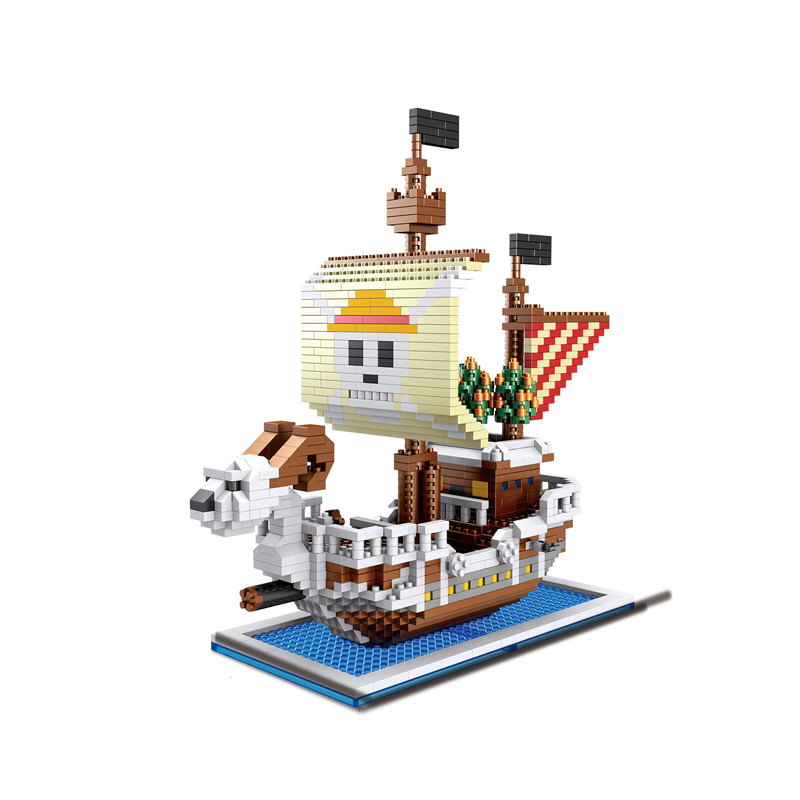ワンピース海賊船ビルディングブロックアニメサウザンドサニー号 - Model Kit Thousand Sunny のレビューと価格