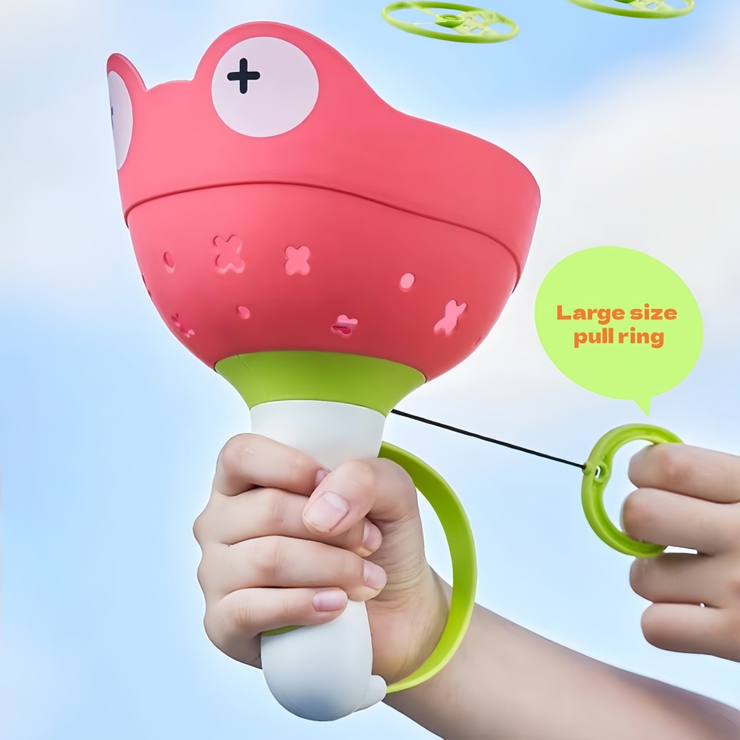 プルストリングUFOランチャー、屋外フライングディスクおもち - Model Kit Ufo のレビューと価格
