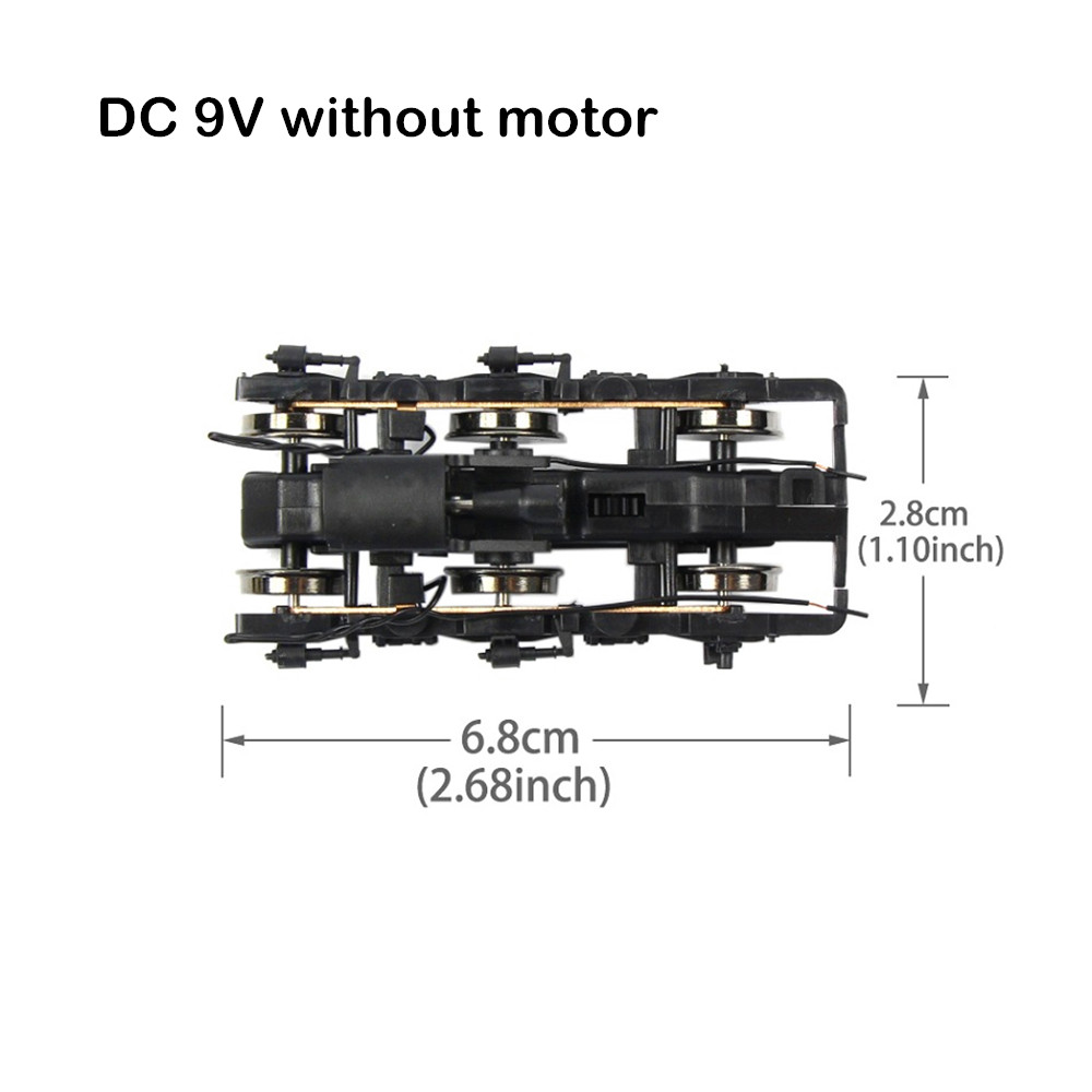 ユニバーサルシャーシキット,モデルDC 9V,スケール1:8 - Model Kit Locomotive のレビューと価格