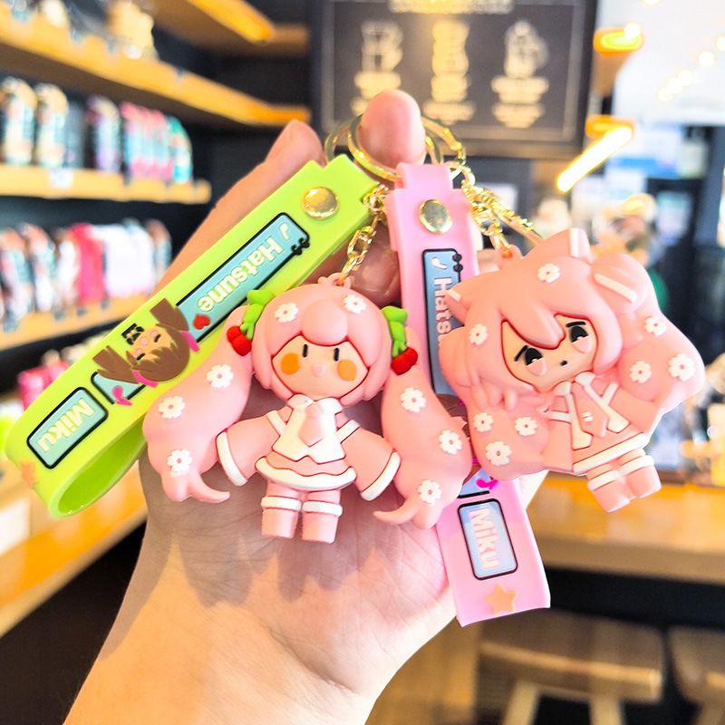 初音ミクキーホルダー漫画かわいいで楽しいインスタイルアニメ人 - Model Kit Cars のレビューと価格
