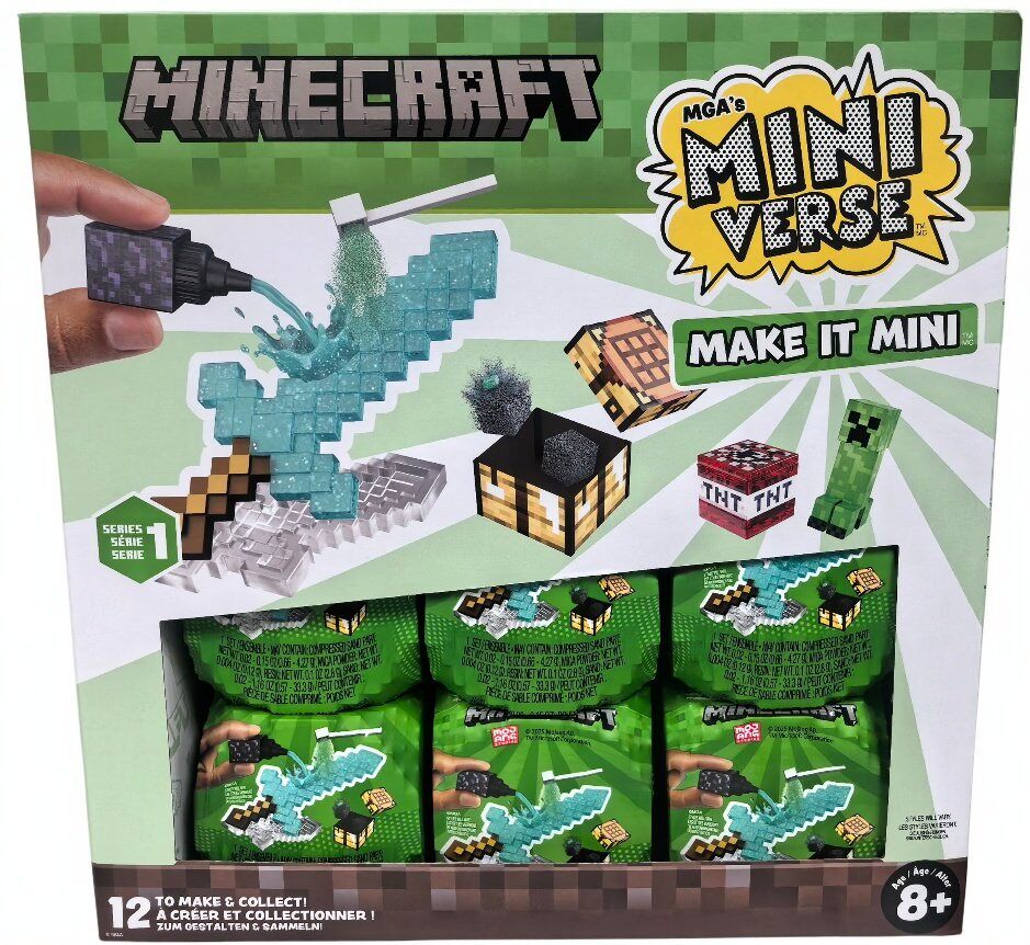 MGA ミニバース マインクラフト メイクイットミニ シリー - Model Kit Hobby のレビューと価格