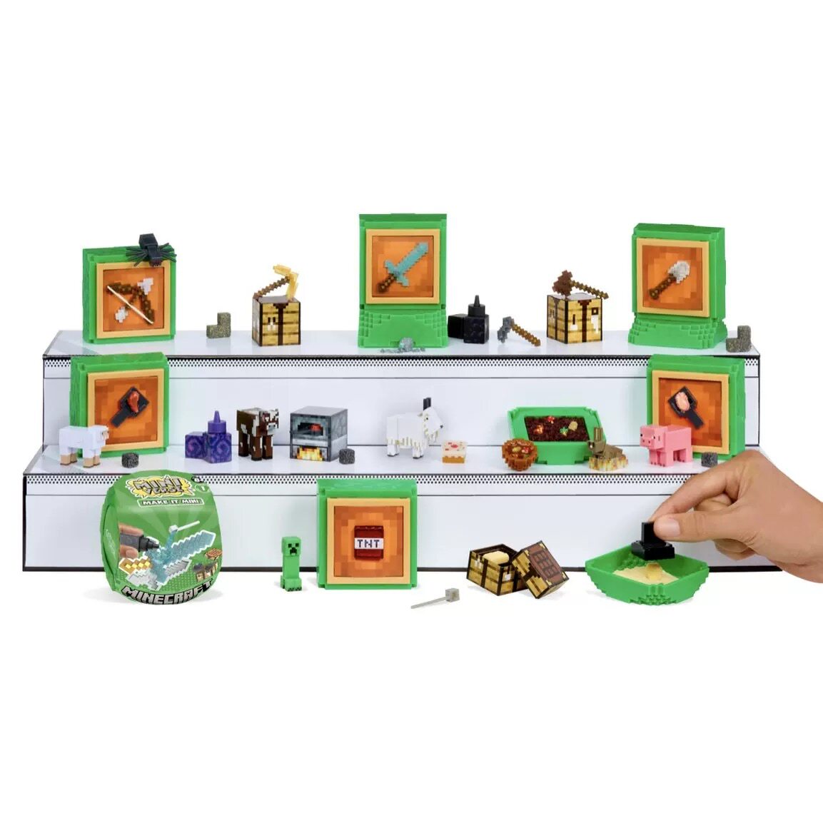 MGA ミニバース マインクラフト メイクイットミニ シリー - Model Kit Hobby のレビューと価格