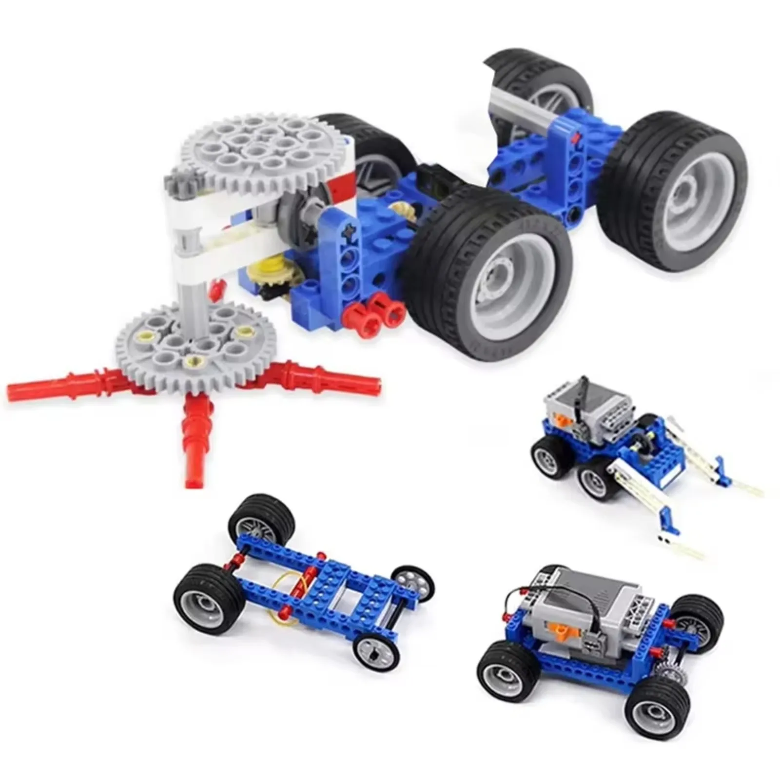 396ピース テクニカルMOCビルディングブロックキット パ - Model Kit Manual のレビューと価格