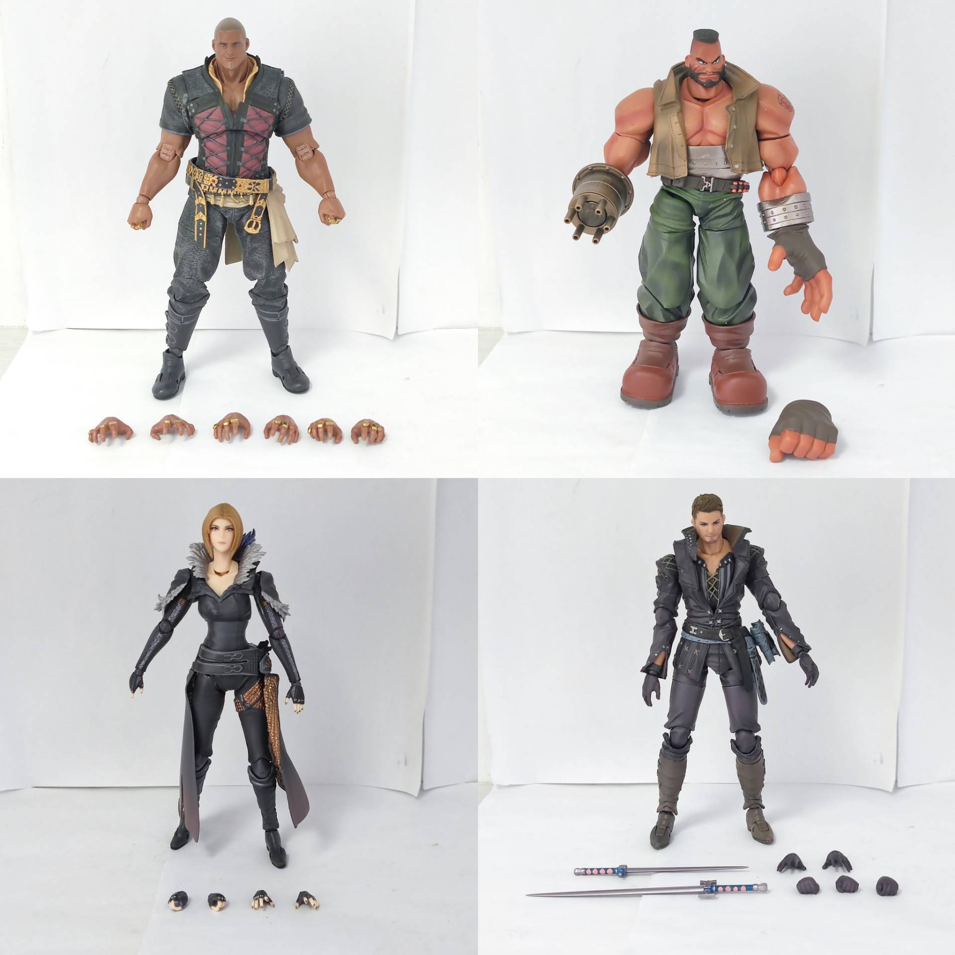公式ルーズフィギュア ヒューゴ・クプカ・ベネディクタ・バーナ - Model Kit Final Fantasy のレビューと価格