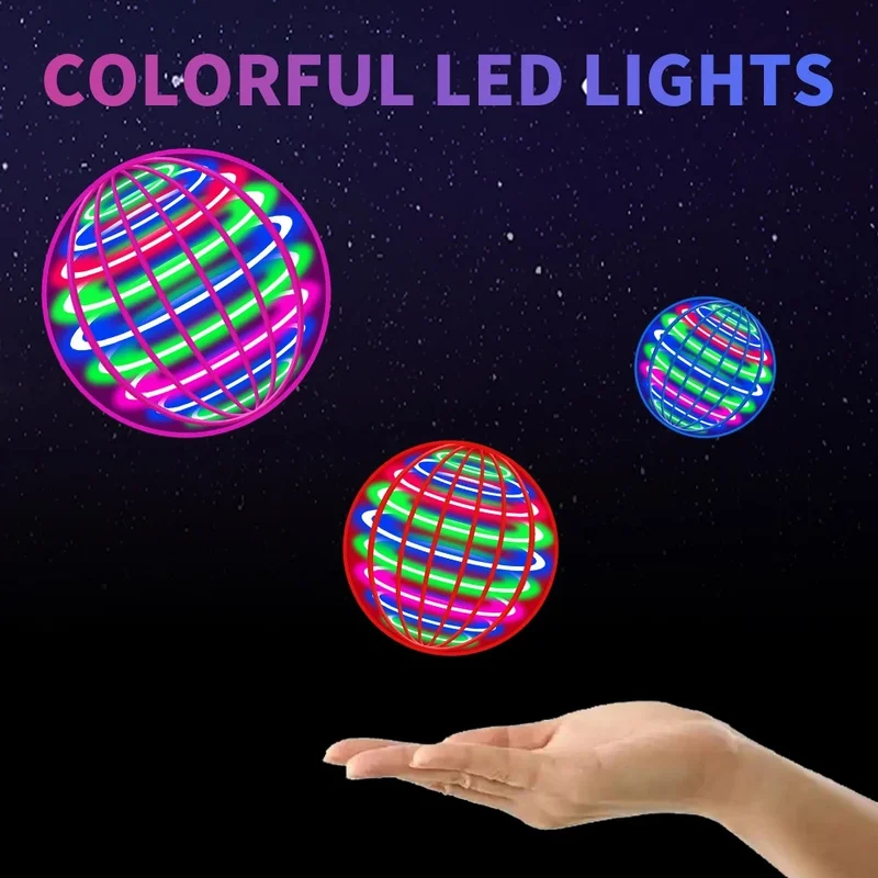LEDフライングUFOボール、自動回転フローティングマジック - Model Kit Ufo のレビューと価格