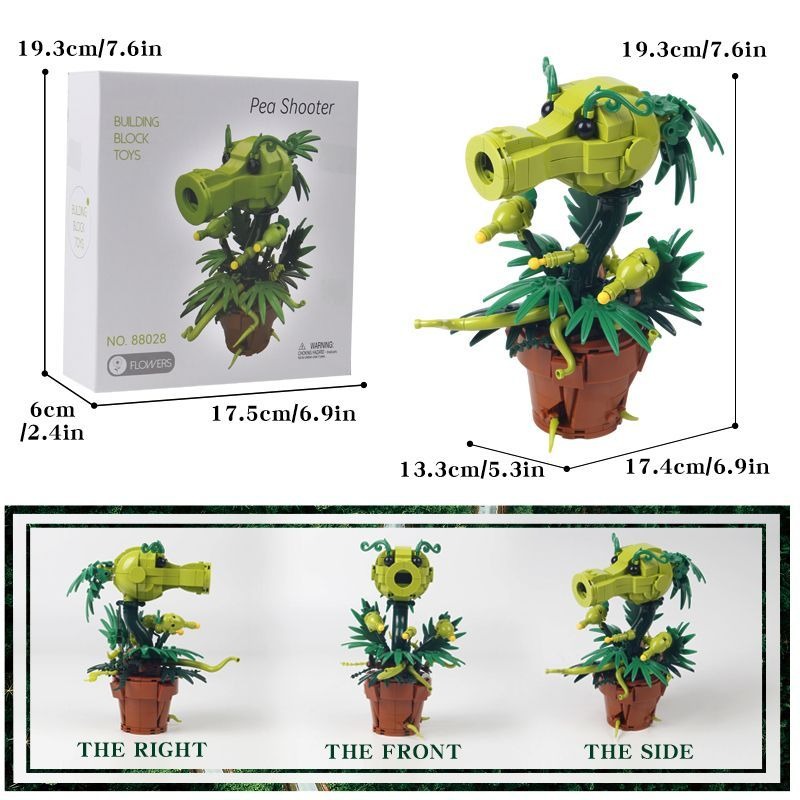 植物vs.ゾンビ 樹食性植物モデル 組み立てブロック フィギ - Model Kit Vs Figure のレビューと価格