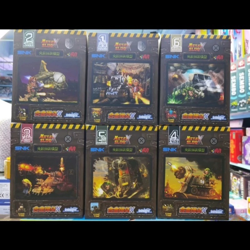 ホットエラモデルズ メタルスラッグXシリーズ - ミニスケー - Model Kit Metal Slug のレビューと価格