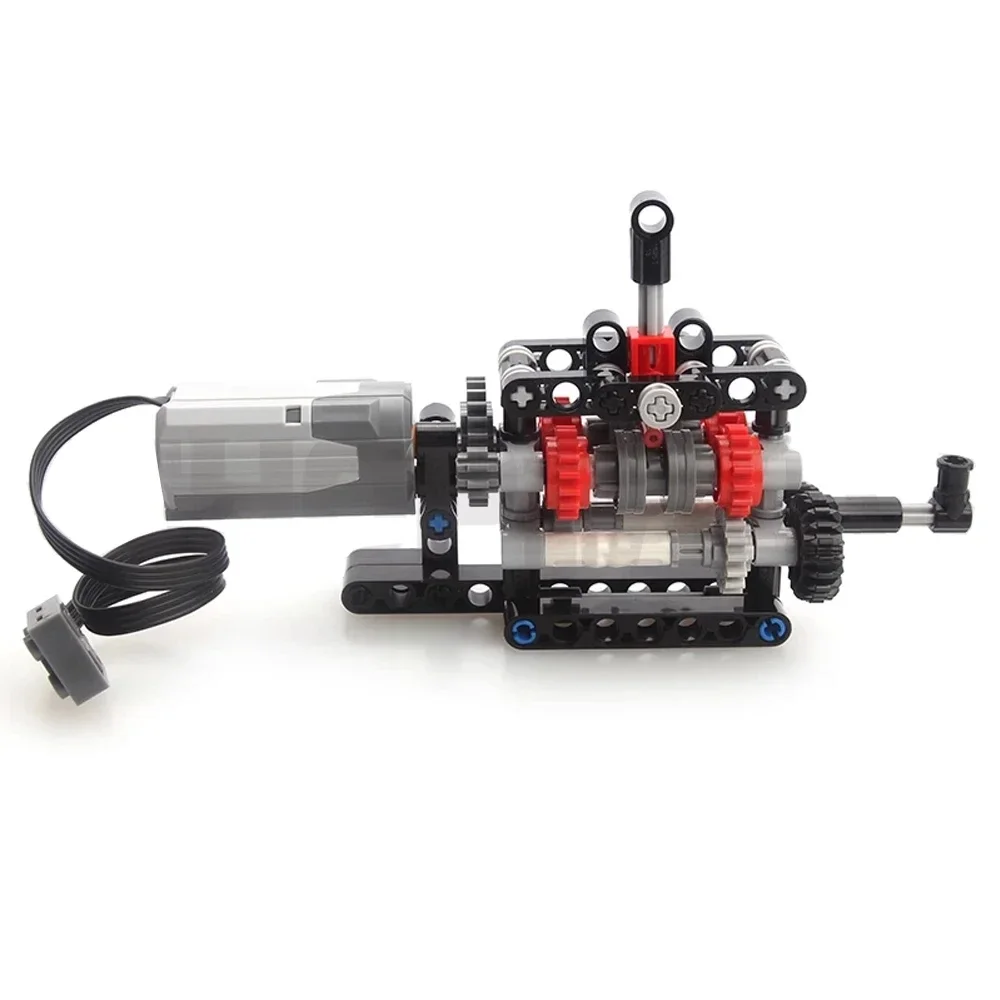 Moc-ハイテク4速ギアボックス手動トランスミッションキット - Model Kit Manual のレビューと価格