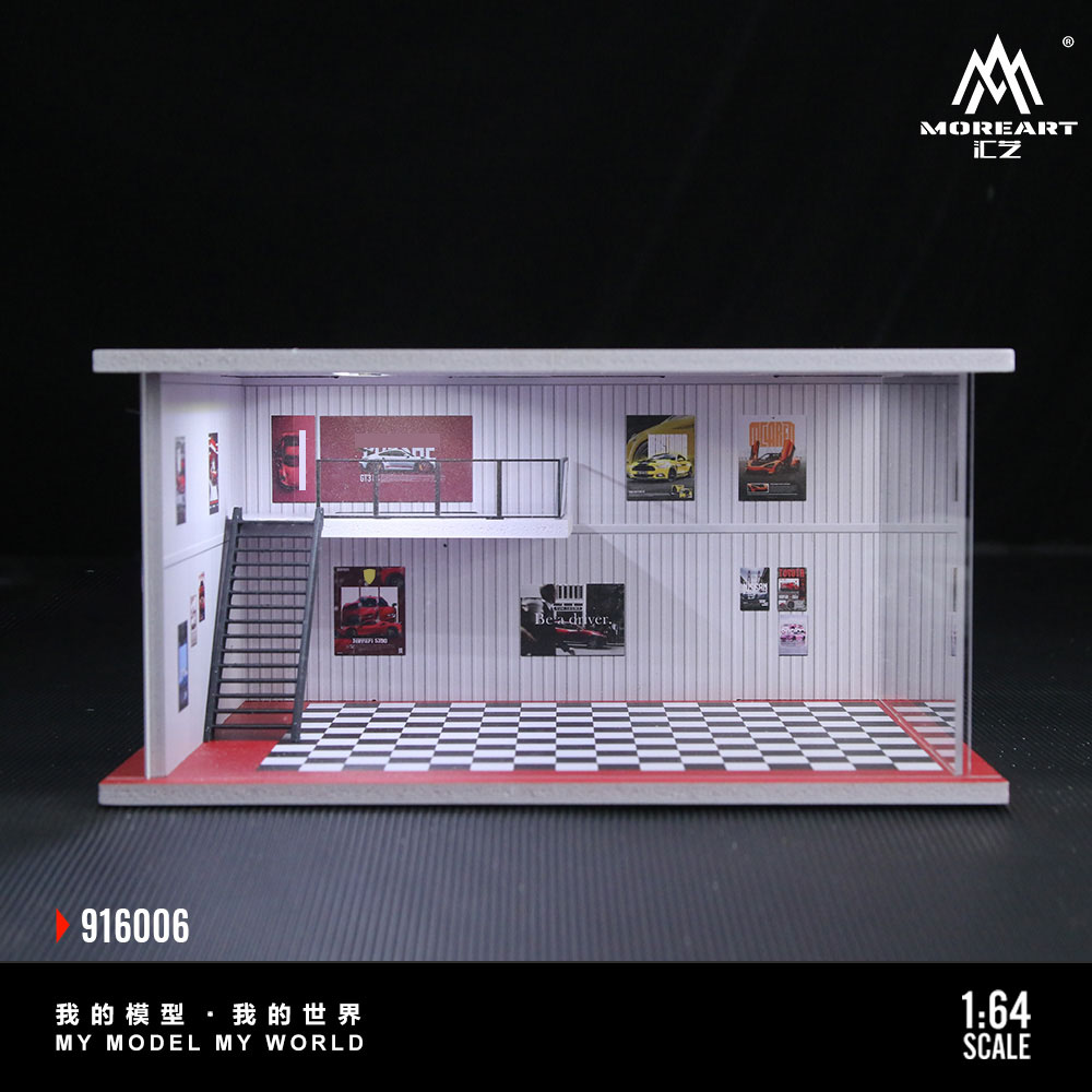 More Art 1:64 組み立てられた照明ジオラマ、ディ - Model Kit Diorama のレビューと価格