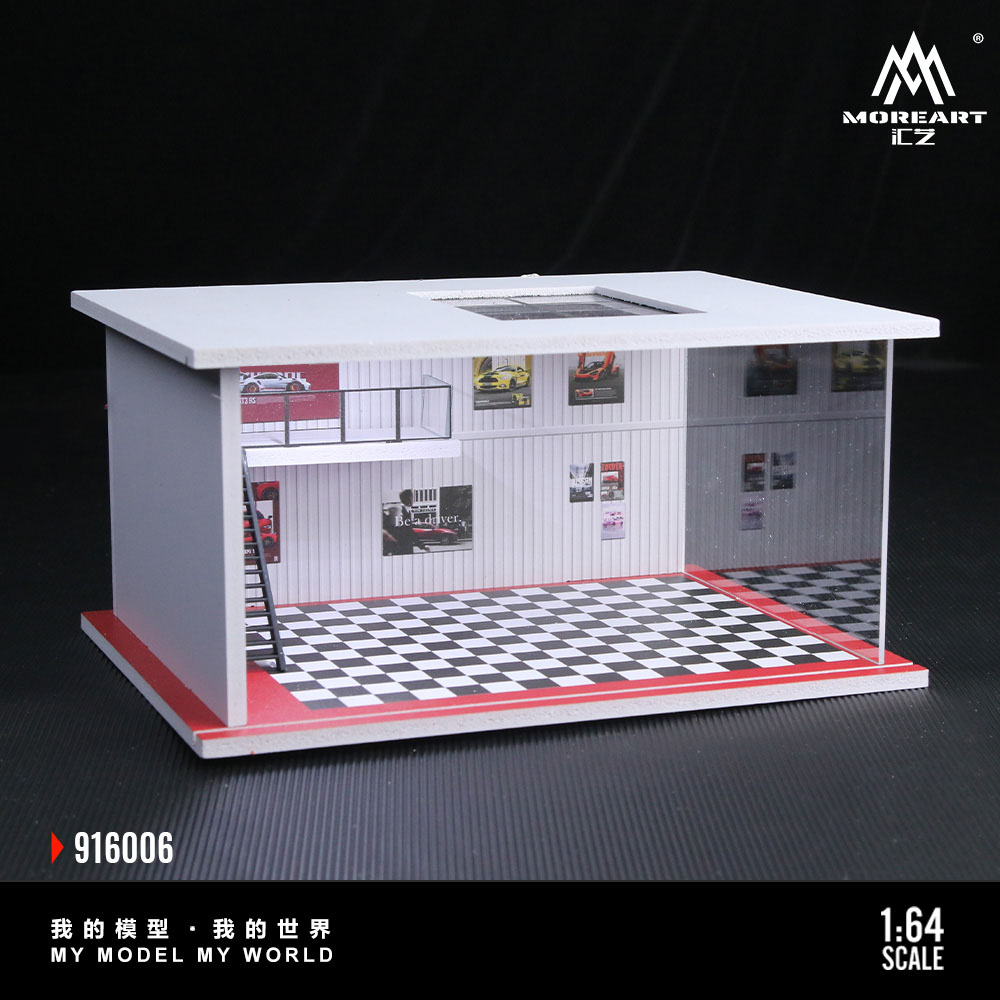 More Art 1:64 組み立てられた照明ジオラマ、ディ - Model Kit Diorama のレビューと価格