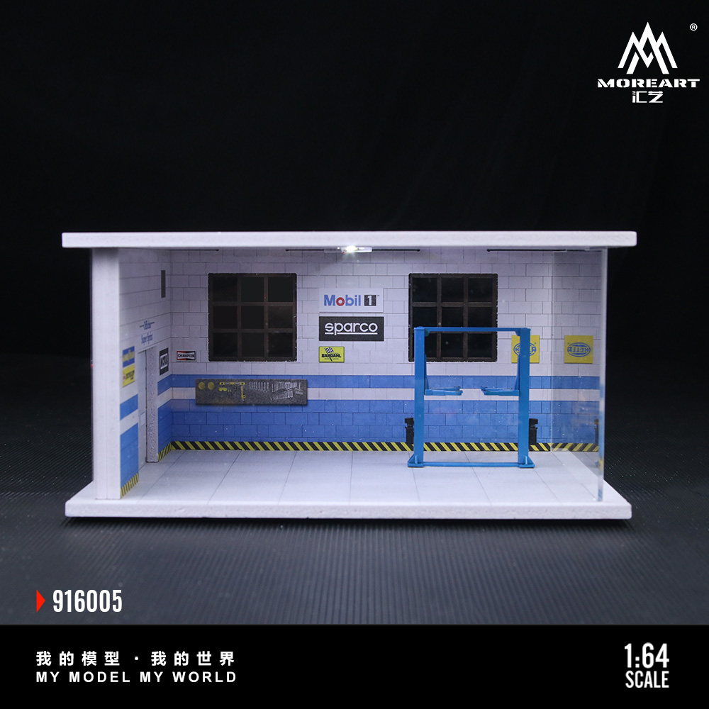 More Art 1:64 組み立てられた照明ジオラマ、ディ - Model Kit Diorama のレビューと価格