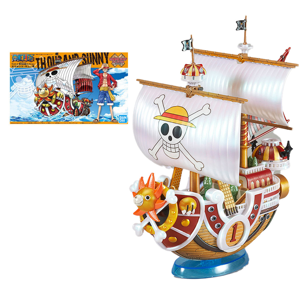 ワンピースアニメフィギュアステッカーキーホルダーバルーンワン - Model Kit Thousand Sunny のレビューと価格