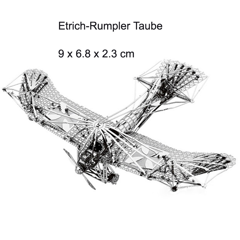3D メタルパズル航空機ヘリコプター UFO 戦闘機 J20 - Model Kit Ufo のレビューと価格