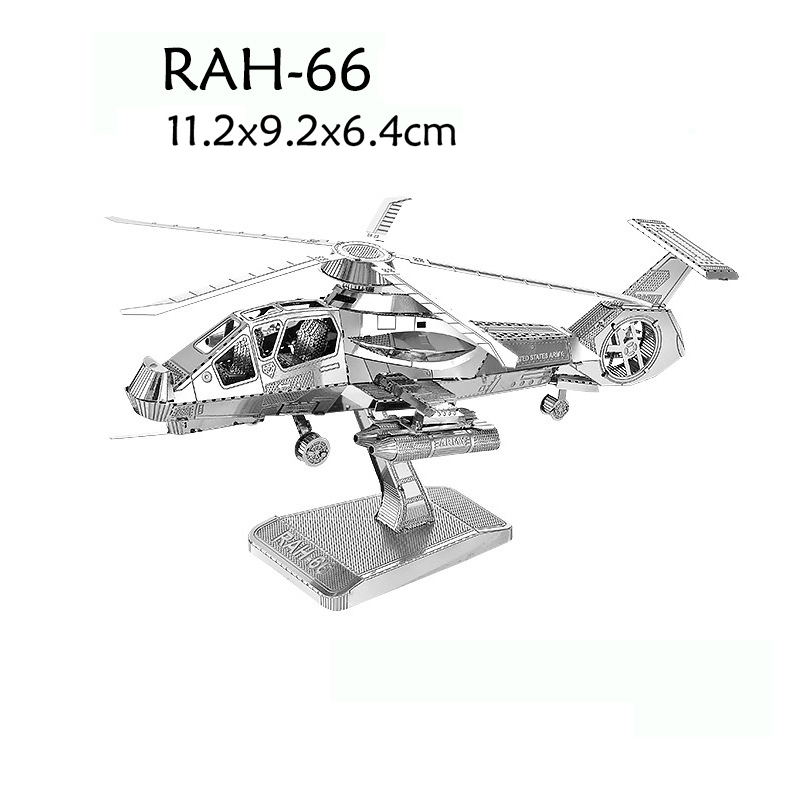 3D メタルパズル航空機ヘリコプター UFO 戦闘機 J20 - Model Kit Ufo のレビューと価格