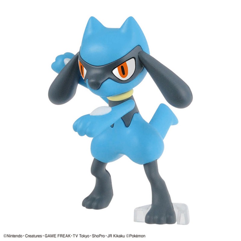 バンダイ本物のポケモンアクションアニメフィギュアリオルルカリ - Model Kit Lucario のレビューと価格