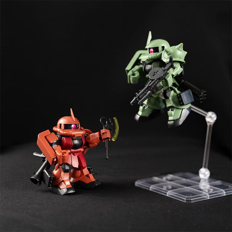 猛山モデルSDCS量産型グリーンレッドザク2アクションフィギ - Model Kit Gundam のレビューと価格