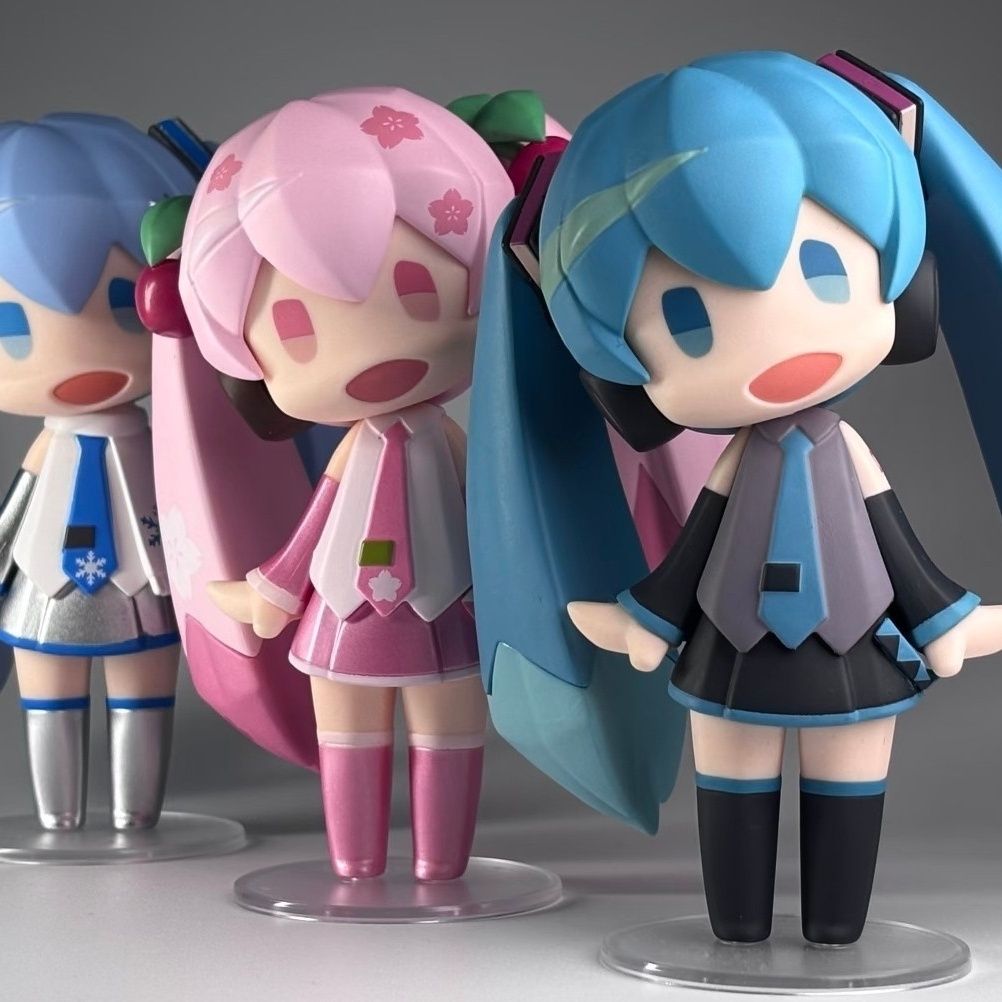 ミクアニメフィギュア＆組み立てブロックセット – 誕生日プレ - Model Kit Cars のレビューと価格