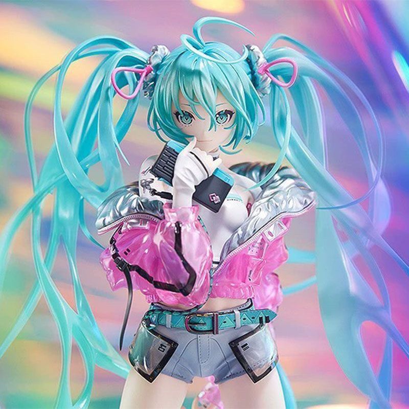 三矢山舞初音ミクツインテールフィギュア、可愛いアニメガール車 - Model Kit Cars のレビューと価格