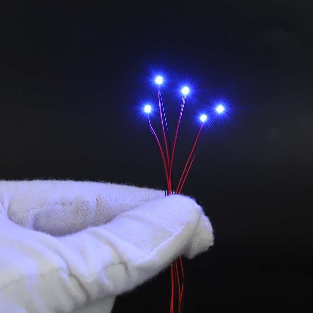 10 ピース/セットマイクロ LED ランプチップ 3V 事 - Model Kit Locomotive のレビューと価格