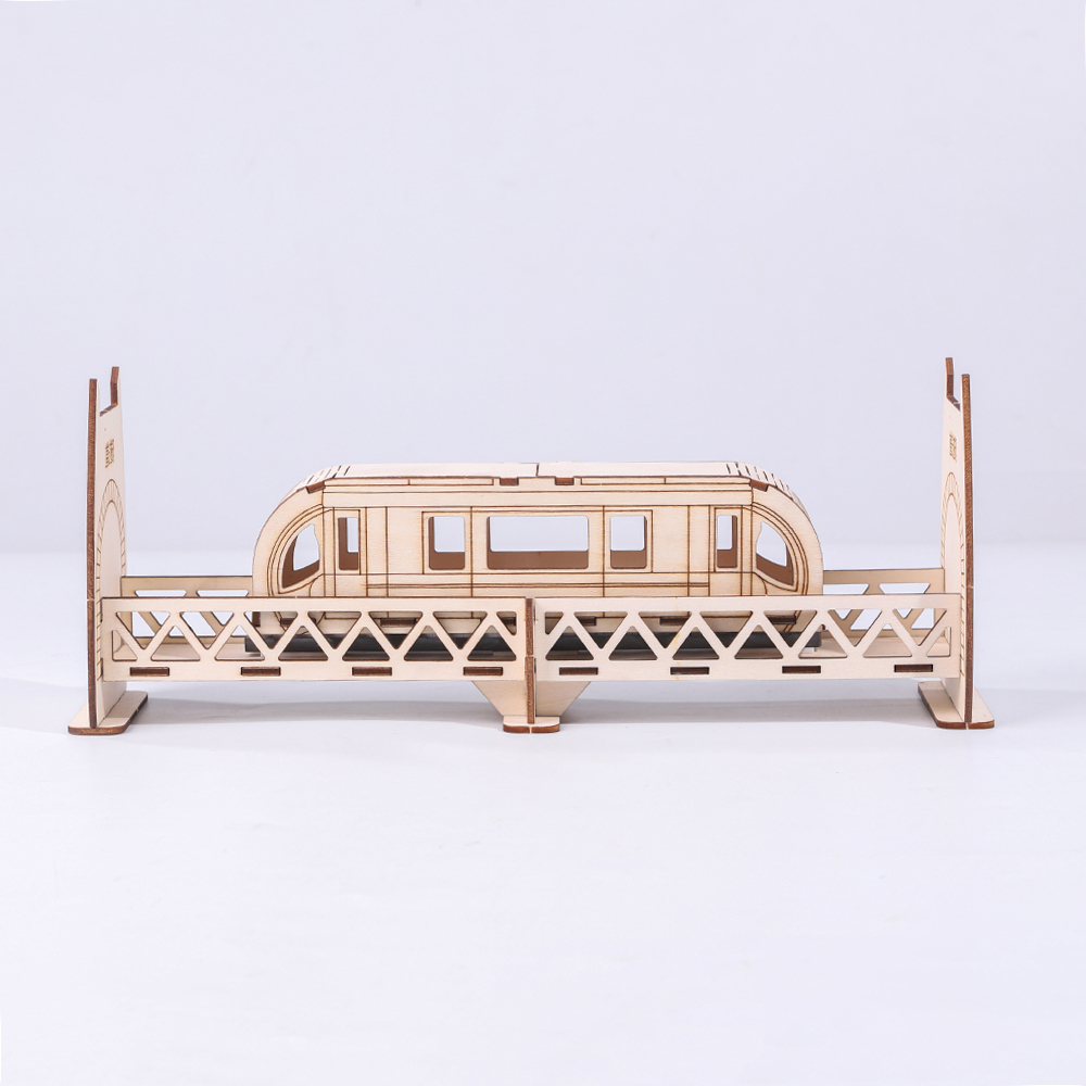 DIY木製磁気浮上列車模型 磁気浮遊列車 STEM教育玩具  - Model Kit Locomotive のレビューと価格