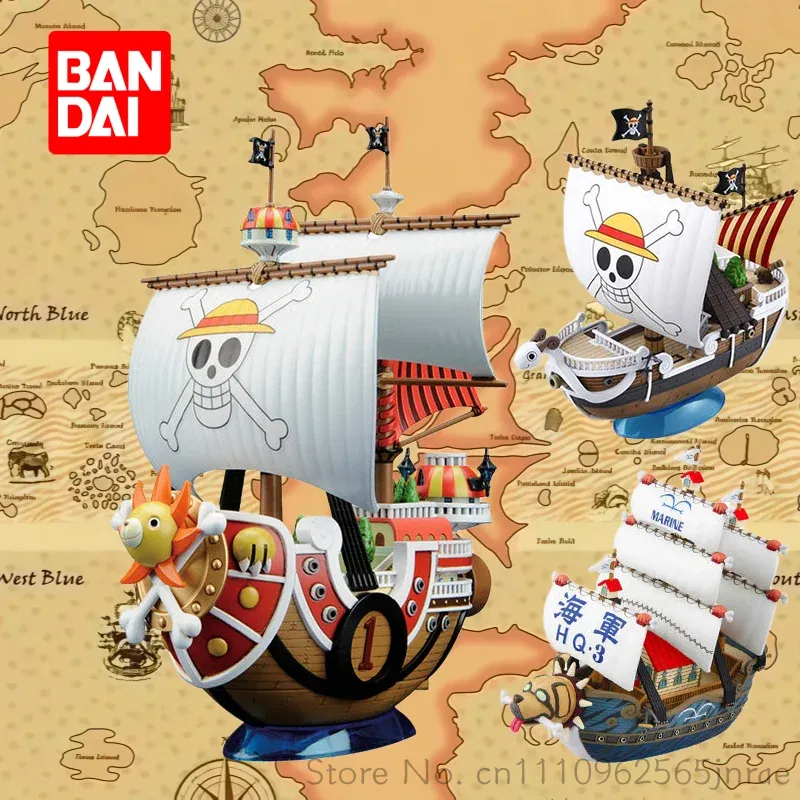 バンダイ ワンピース 組み立て式海賊船モデルキット サウザン - Model Kit One Piece Going Merry のレビューと価格