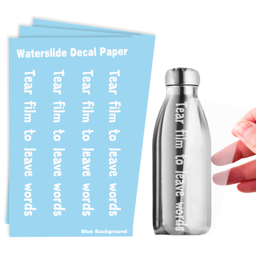 レーザーブルーフィルムフリー防水ガラスマグカップセラミック用 - Waterslide Decal Paper のレビューと価格