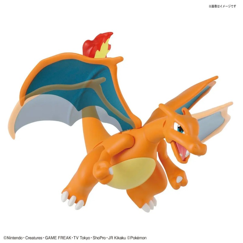バンダイオリジナル在庫ありポケモンプラモ No43 リザード - Model Kit Vs Figure のレビューと価格