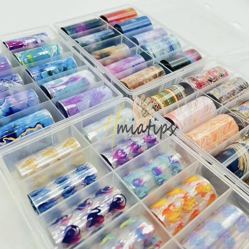 転写紙ネイルアート、10ロール紙ロール、粘着スライダー、水マ - Waterslide Decal Paper のレビューと価格